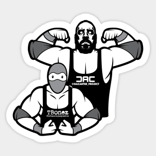 Wrestler Ninja Sticker